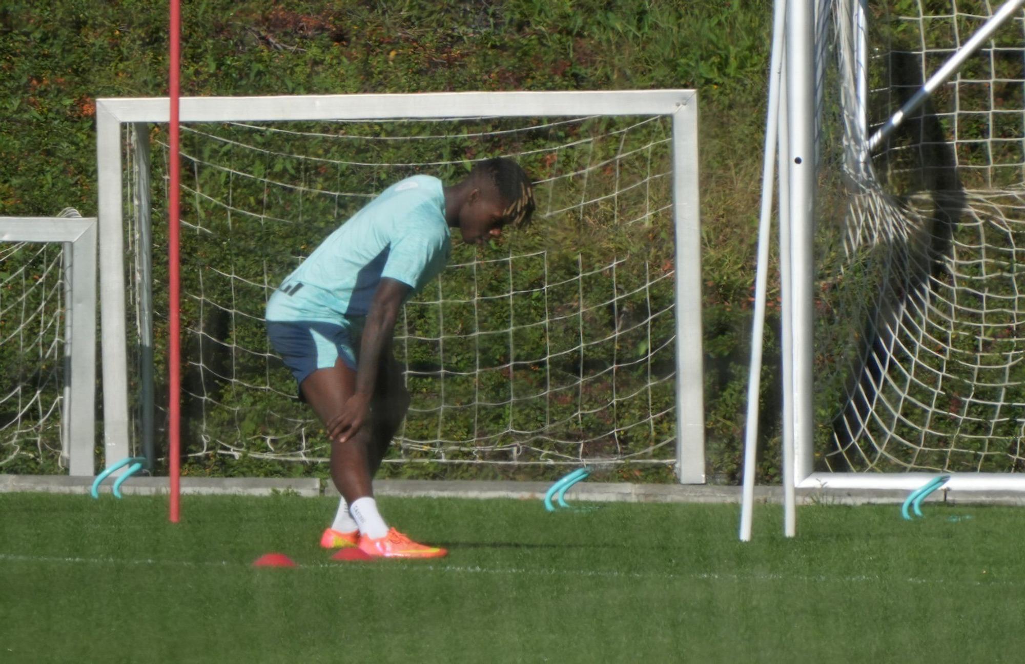 Entrenamiento del Athletic en Lezama