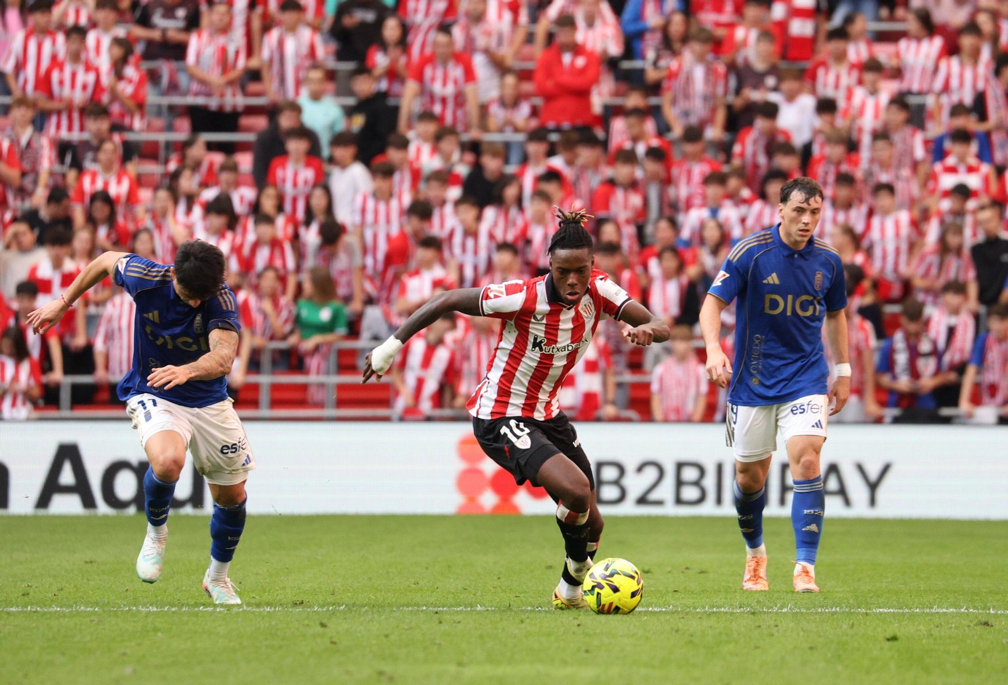 Athletic-Real Oviedo, en imágenes