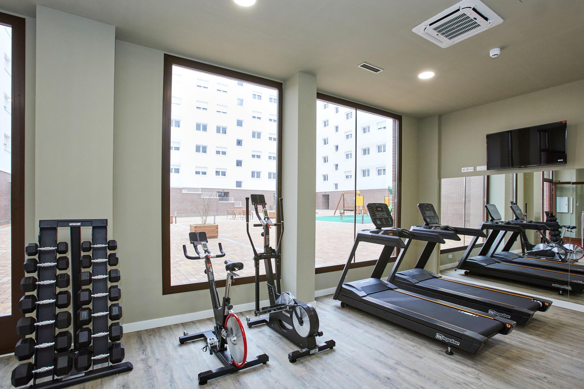 Gimnasio equipado de Olarizu Homes IV.