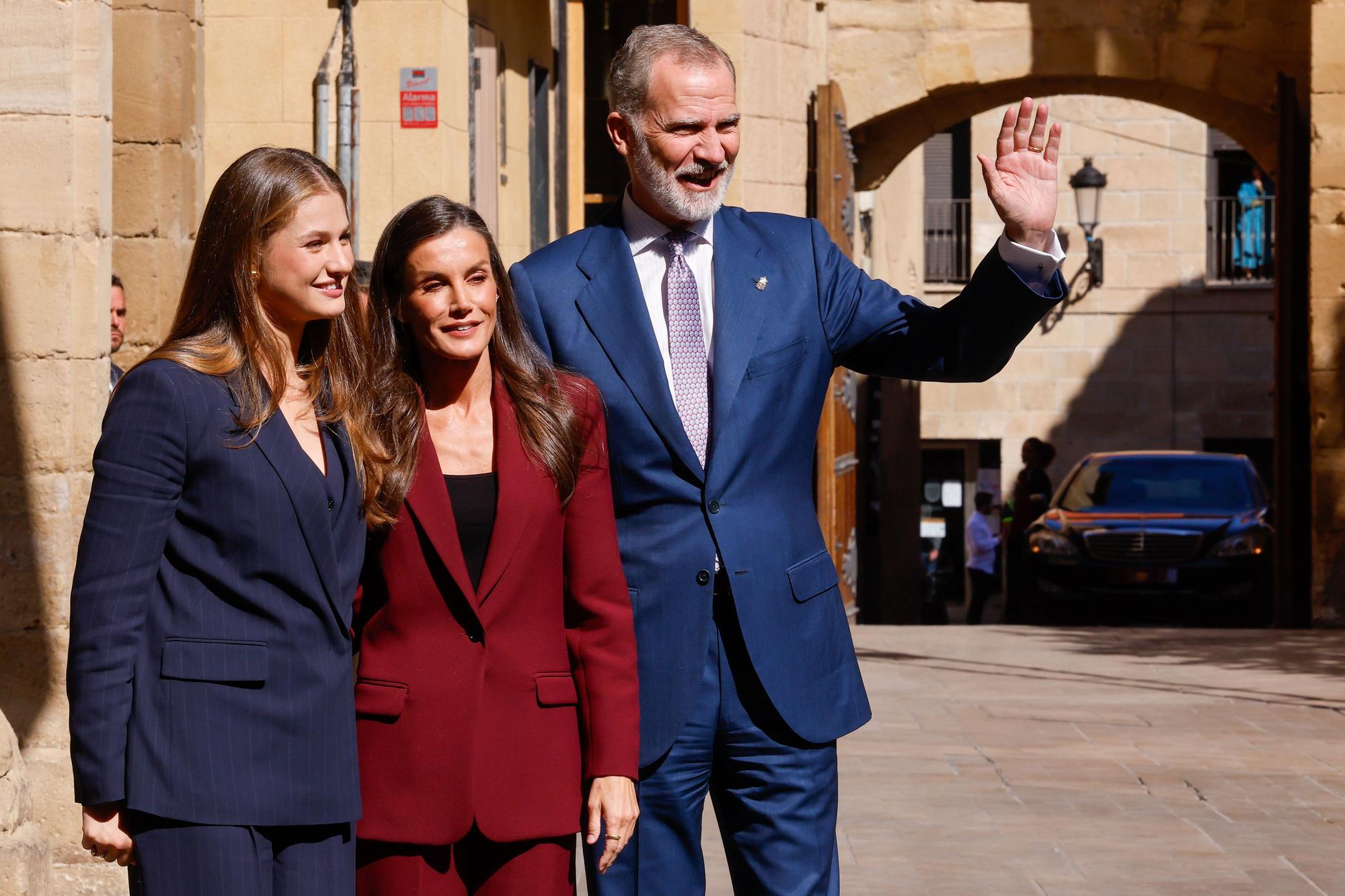 Visita de Felipe de Borbón, Leonor y Letizia a Navarra (viernes 26 de septiembre de 2025)