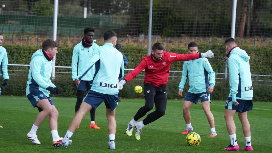 El Athletic recupera a todos los internacionales a las puertas de visitar al Barça