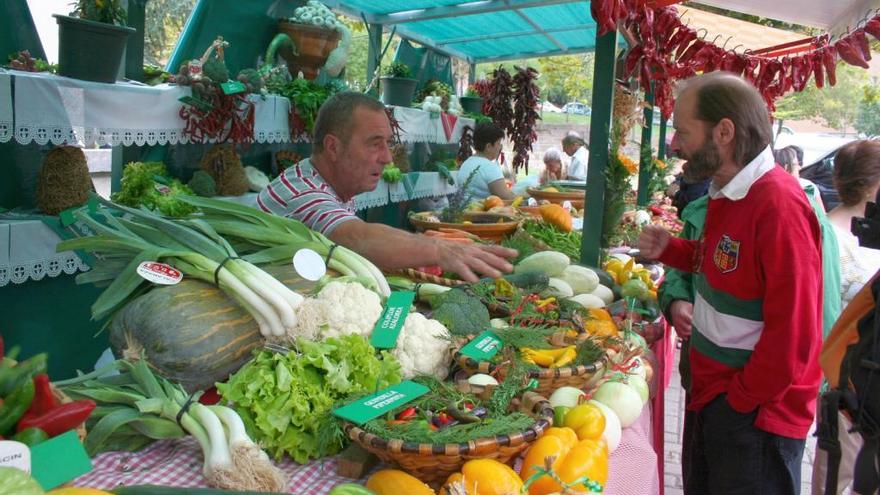 Baserritarras ofrecerán sus productos de la huerta en la plaza del ayuntamiento.