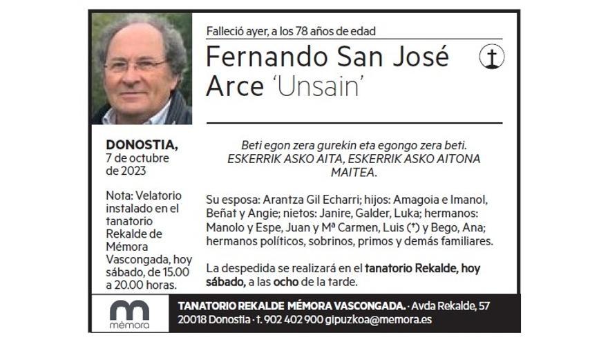 Fernando San José Arce
