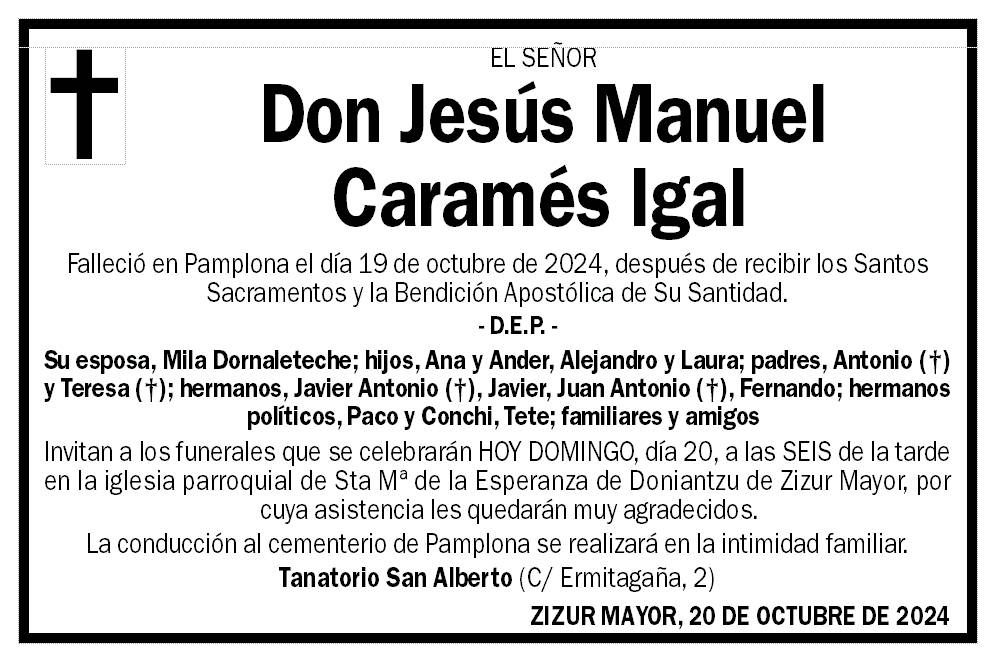 Jesús Manuel Caramés Igal