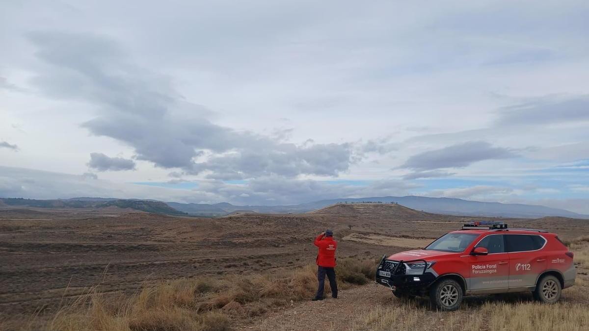 Paraje donde se produjo la caza furtiva.