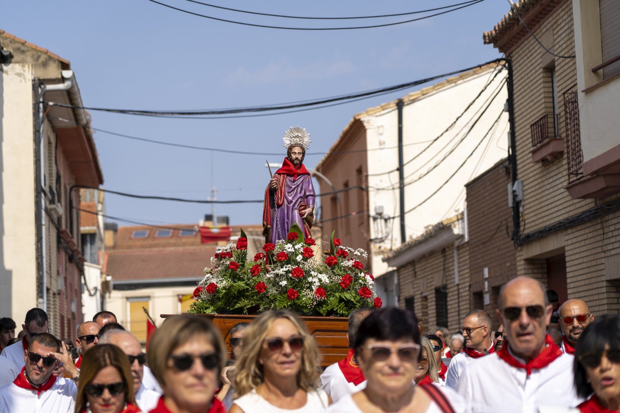 Fotos de la procesión de Ribaforada