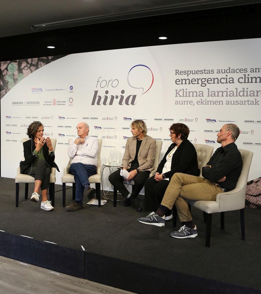 Fotos del Foro Hiria: &quot;Respuestas audaces ante la emergencia climática&quot;