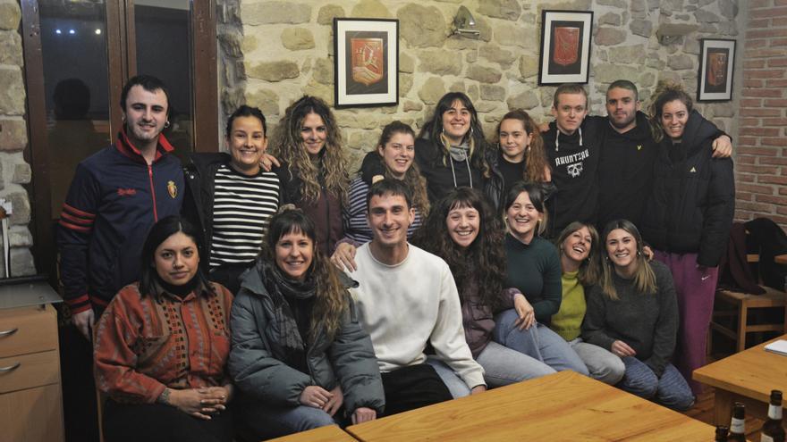 María de Echalecu, nuevo personaje en el carnaval rural de Tafalla