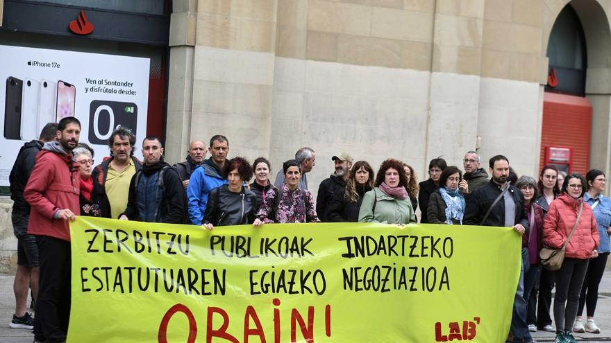 LAB critica ante el Gobierno foral los "retrocesos" del actual anteproyecto de Estatuto