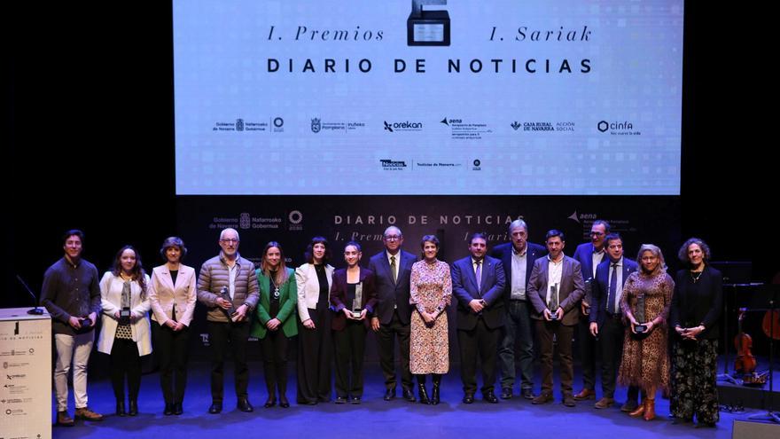 Fotos de los I Premios DIARIO DE NOTICIAS Sariak