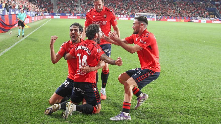 Osasuna, en una jornada unificada, jugará en Getafe a las 21.00 horas