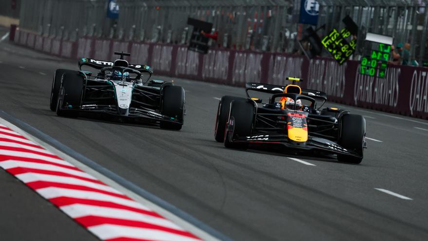 Sainz celebra su primer podio con Williams y Verstappen arrasa en el GP de Azerbaiyán