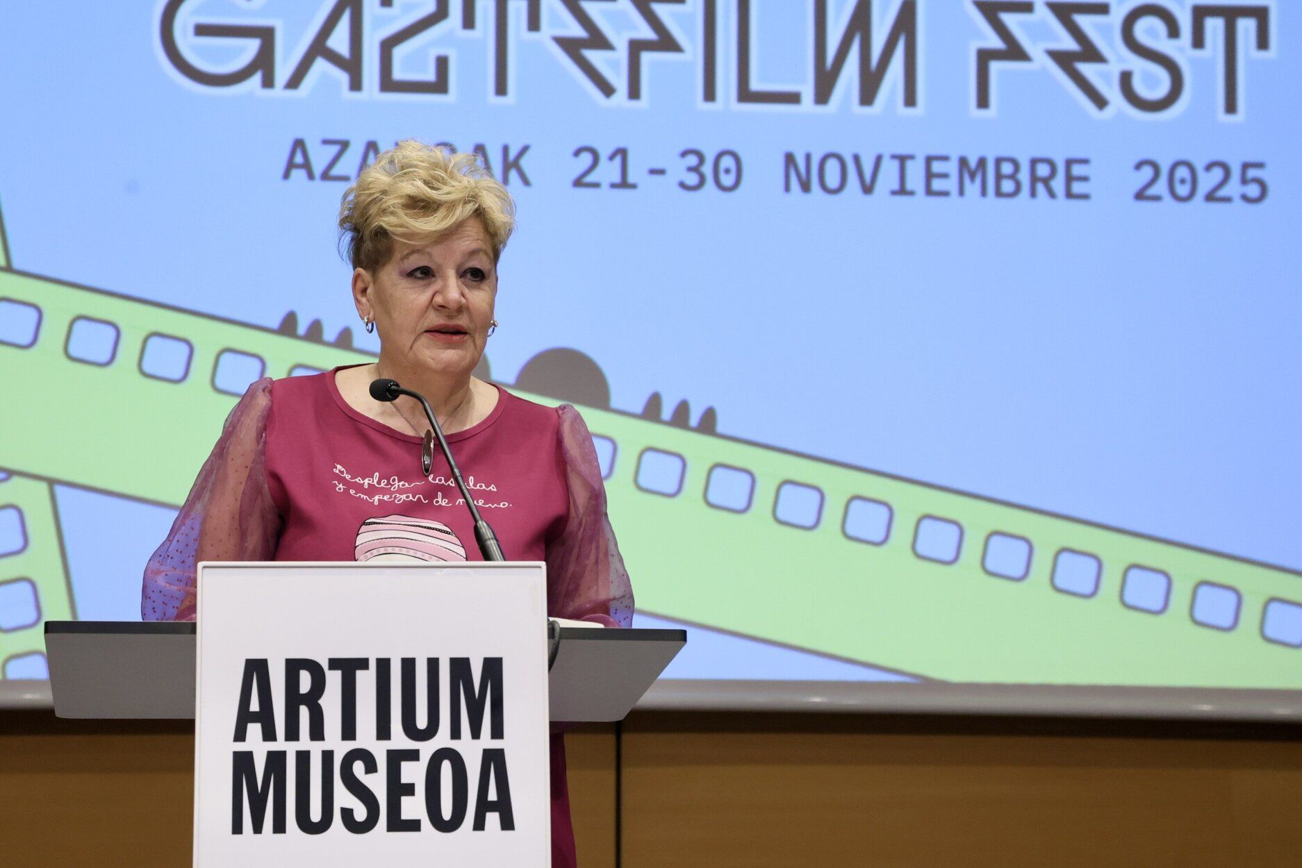 En imágenes: Así se ha presentado GazteFilm Fest en el museo Artium