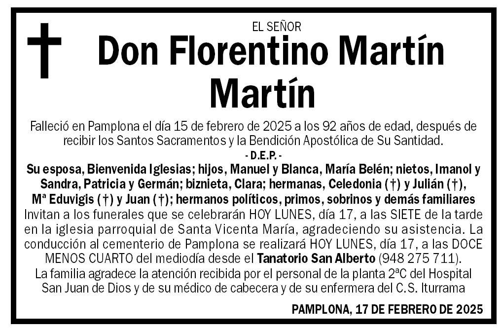 Florentino Martín Martín