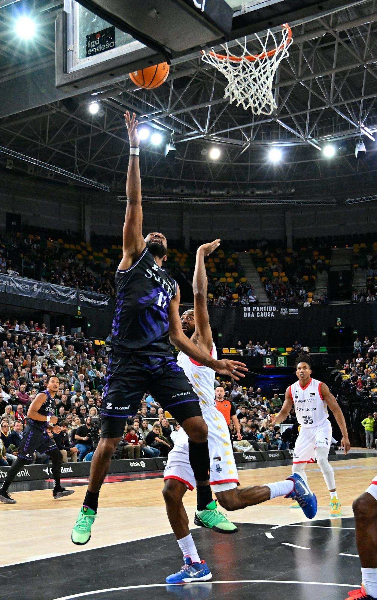 El Surne Bilbao Basket-Morabanc Andorra, en imágenes