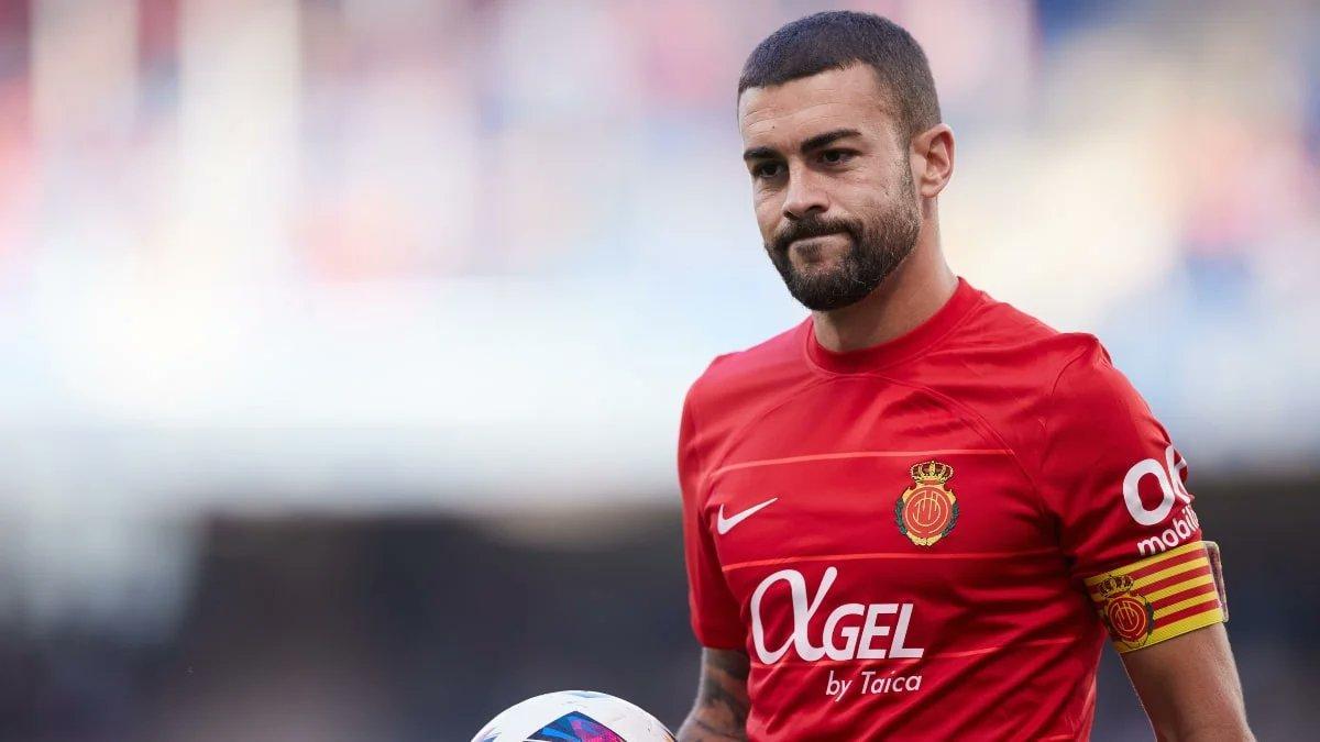 Dani Rodríguez, en un partido con el Mallorca.
