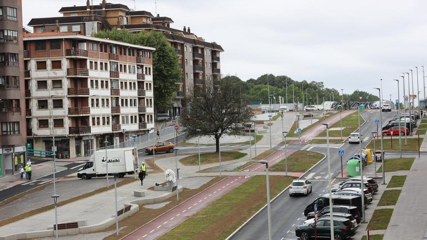 La Avanzada ya no es una trinchera para Leioa y las obras del túnel terminarán tras el verano