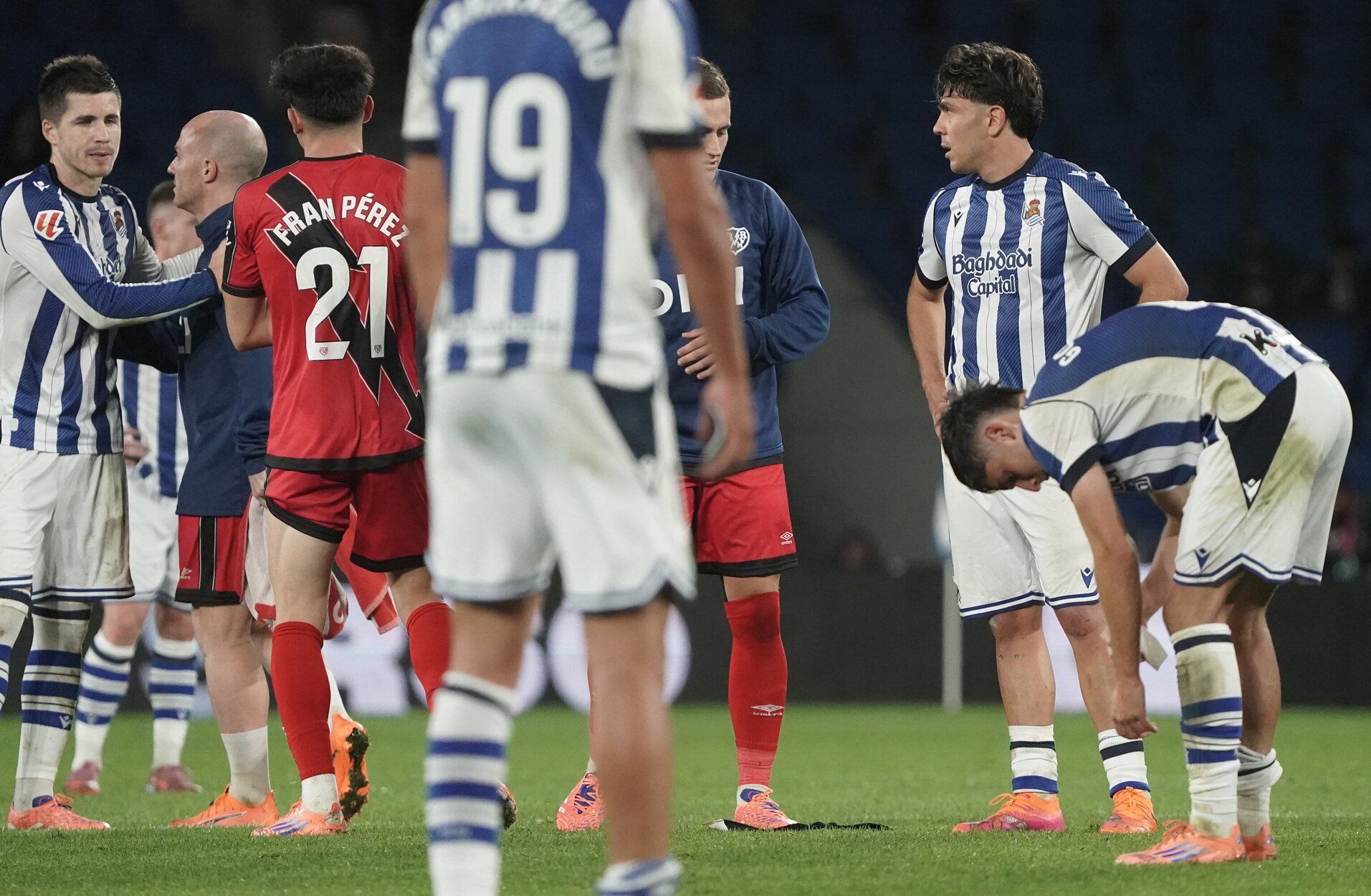 Las mejores imágenes del Real Sociedad - Rayo Vallecano