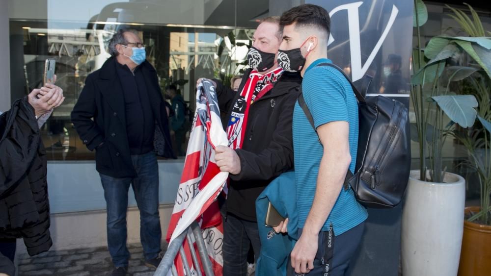 Viaje del Athletic a Málaga por la Supercopa