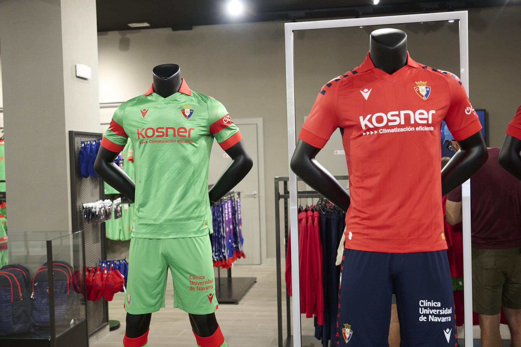 Osasuna presenta su segunda equipación para la temporada 2024/2025