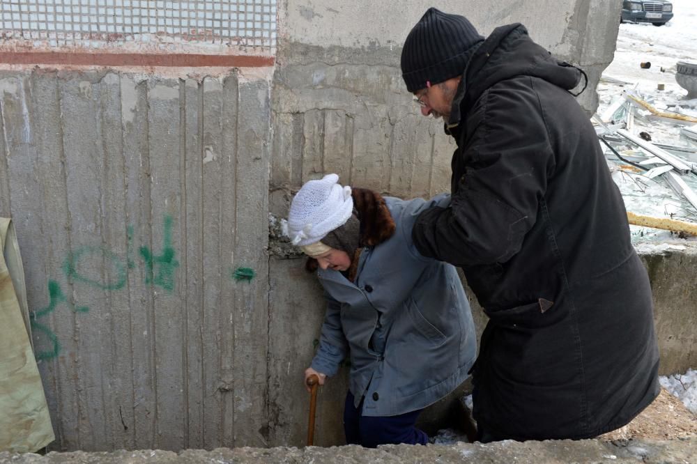 Un mes de guerra en Ucrania, en imágenes