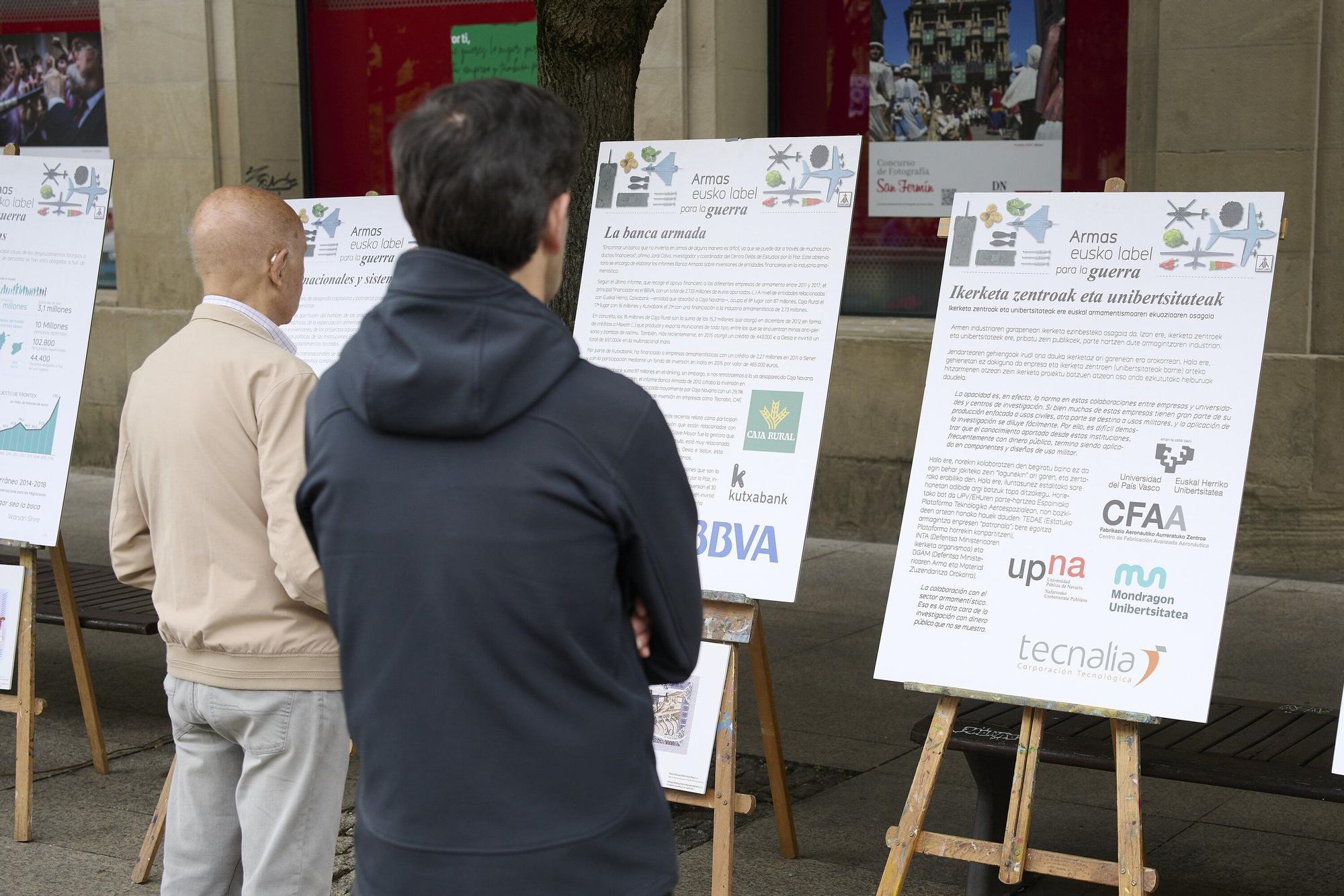 Presentación de la plataforma Antimilitaristak E.H.