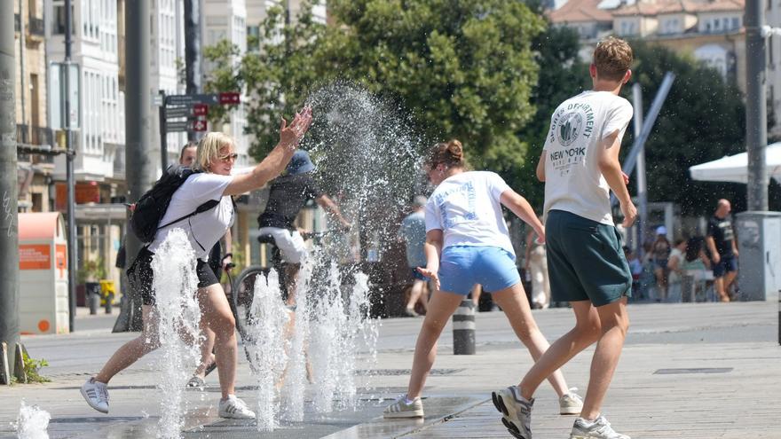 En imágenes: Vitoria se achicharra en plena ola de calor