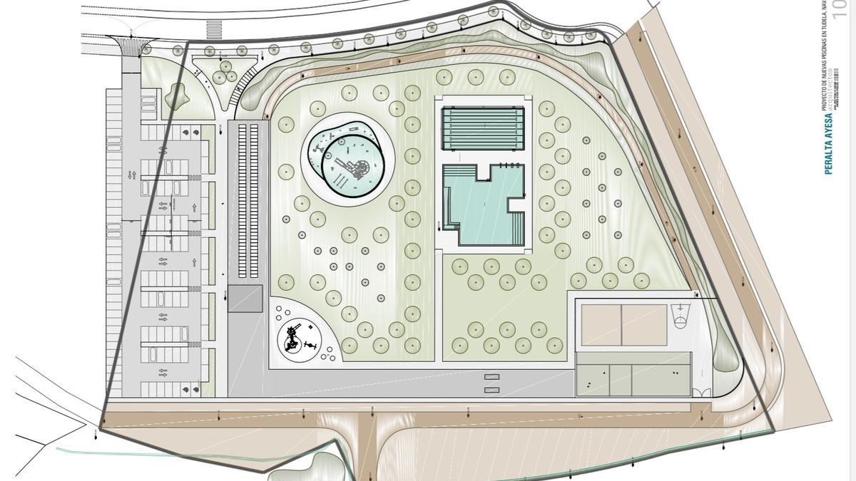 Plano de las futuras instalaciones.