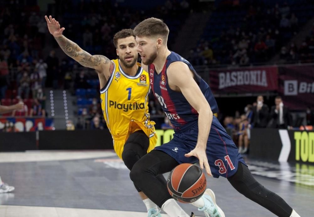 Partido de Baskonia contra Maccabi