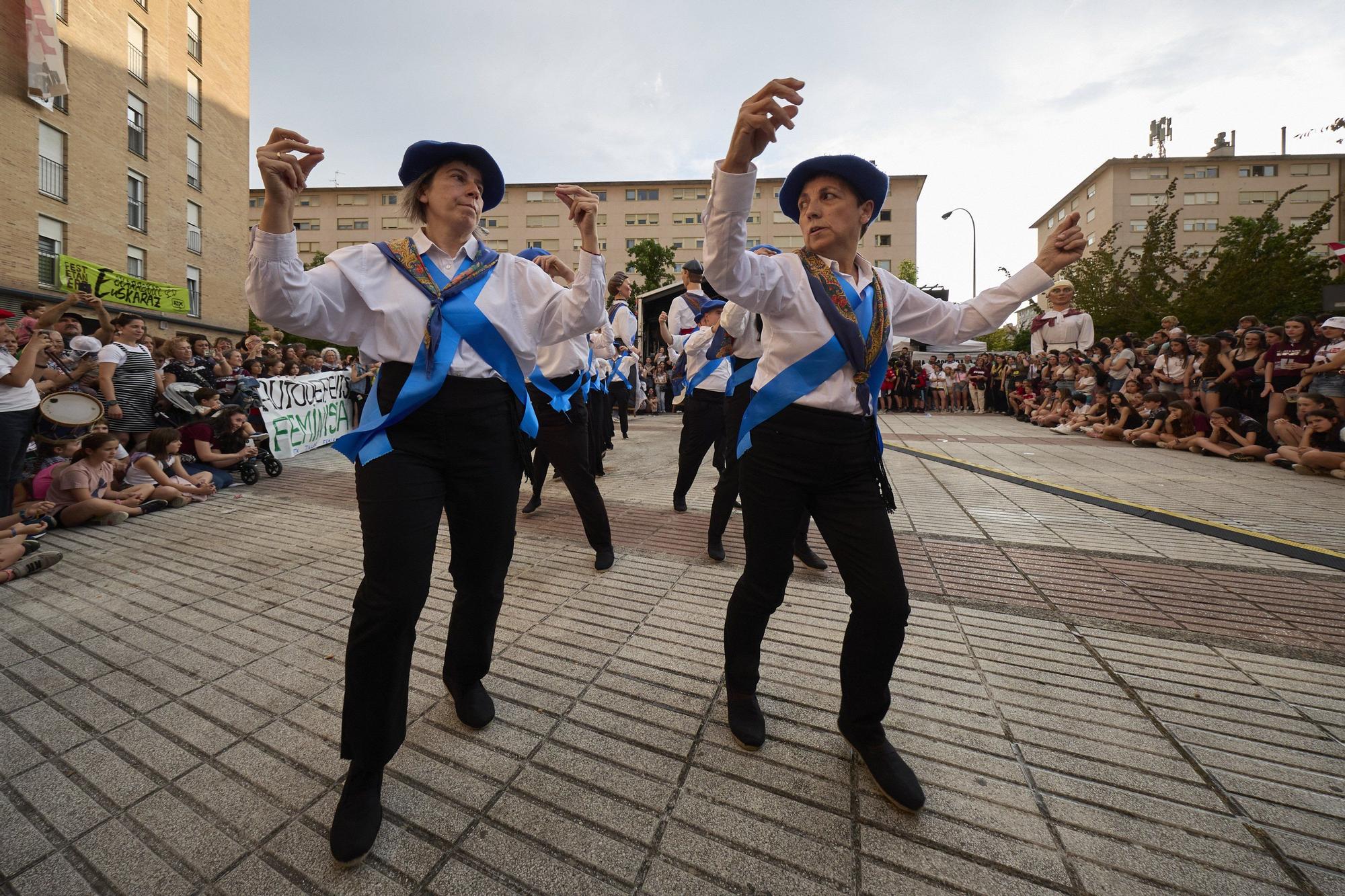 Fotos del chupinazo de la Rochapea