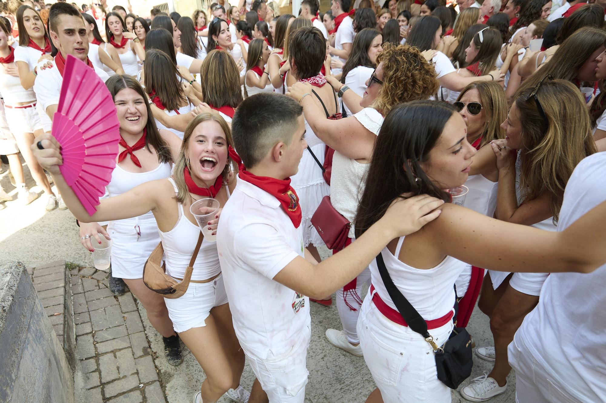 Fotos del cohete de Mendigorría.