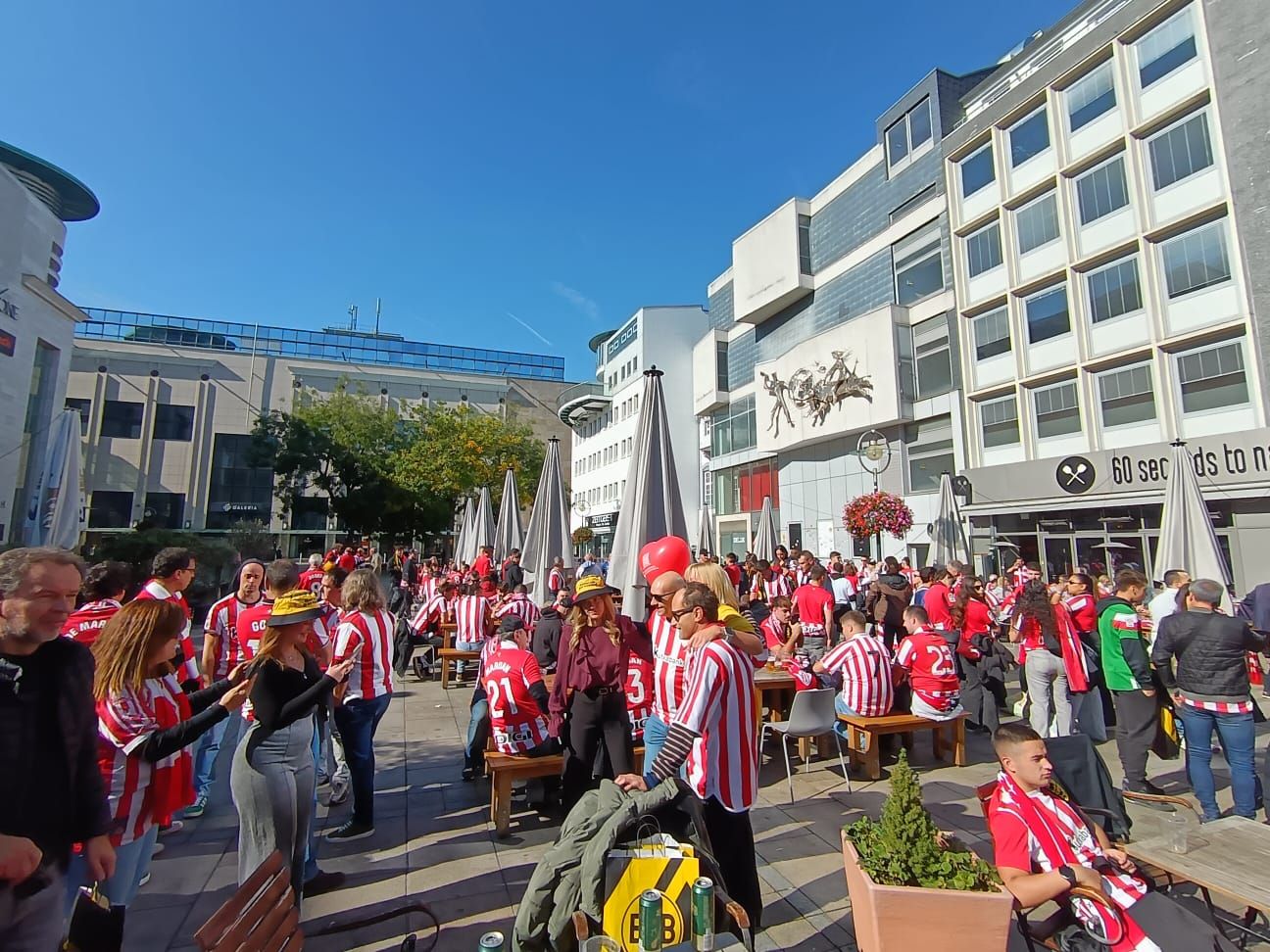 Los athleticzales toman Dortmund