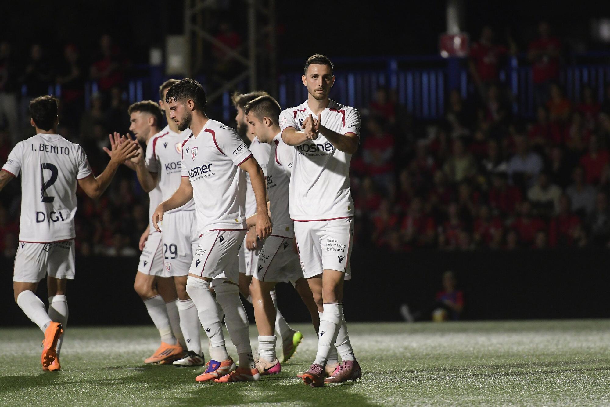 Fotos del partido de Copa del Rey Sant Jordi-Osasuna