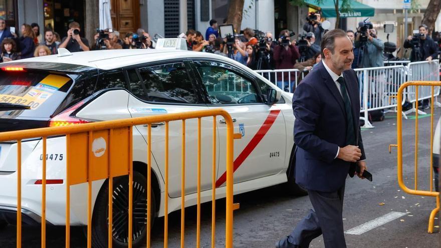 Ábalos comparece ante el juez en una cita clave en la que se juega entrar en prisión