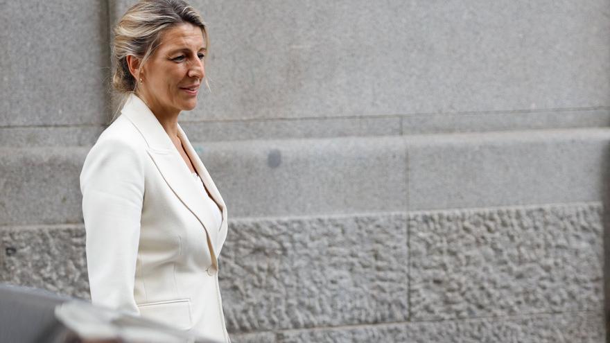 Yolanda Díaz insta a Bosch a negociar y &quot;recuperar el tiempo perdido&quot; para evitar el cierre de BSH