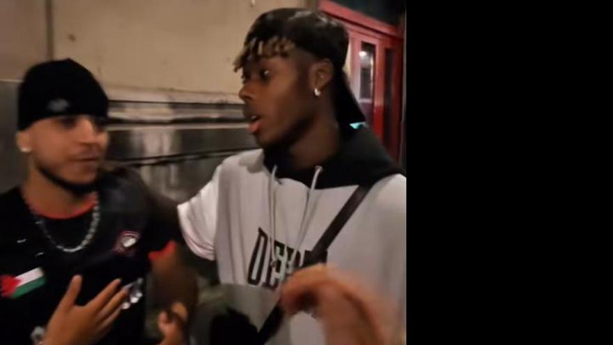 Un aficionado culé presiona a Nico Williams en plena Aste Nagusia: &quot;El año que viene vente al Barcelona&quot;