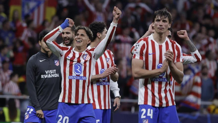 El Atlético de Madrid logra el pase a semifinales de Champions