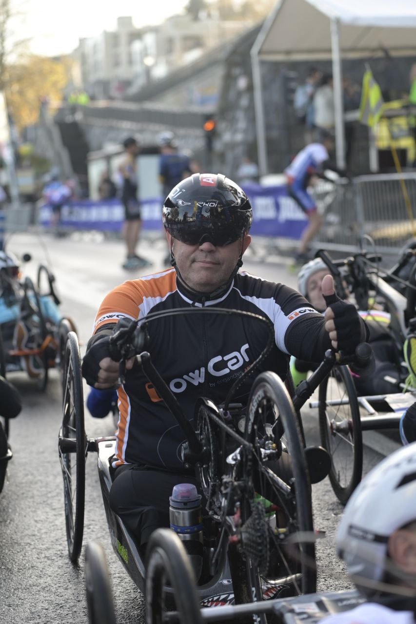 Ilusión y concentración en la salida de la Behobia-San Sebastián