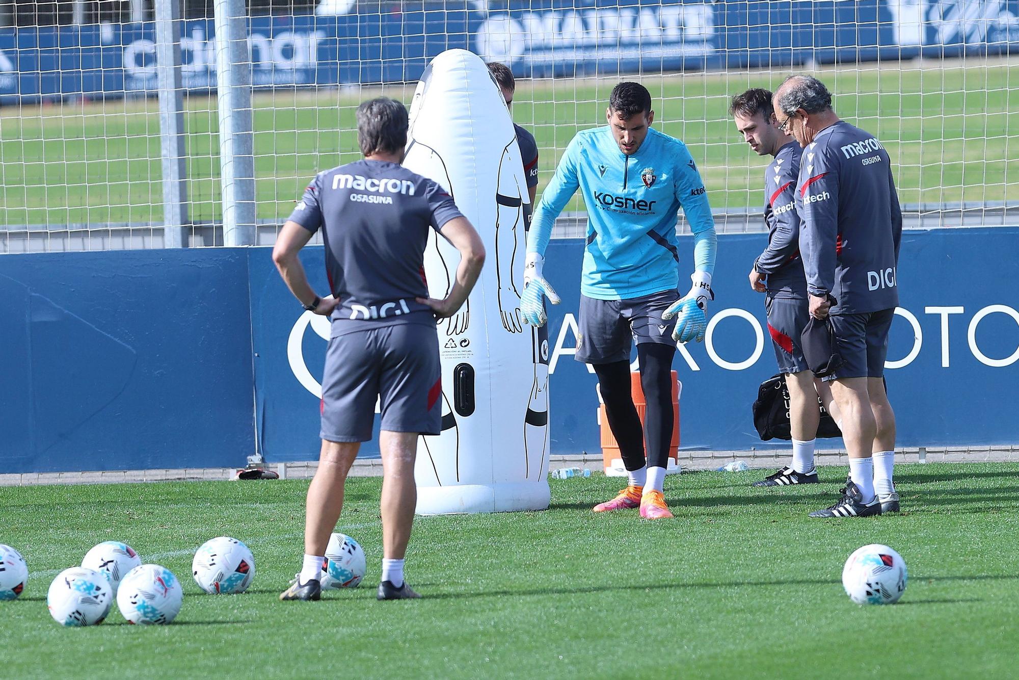 [FOTOS] Osasuna sigue preparando el partido ante el Celta