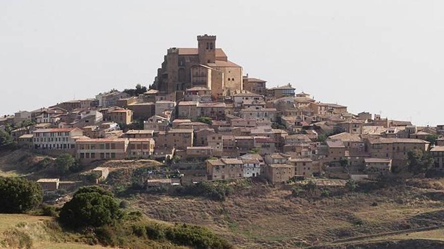 Panorámica de Ujué.