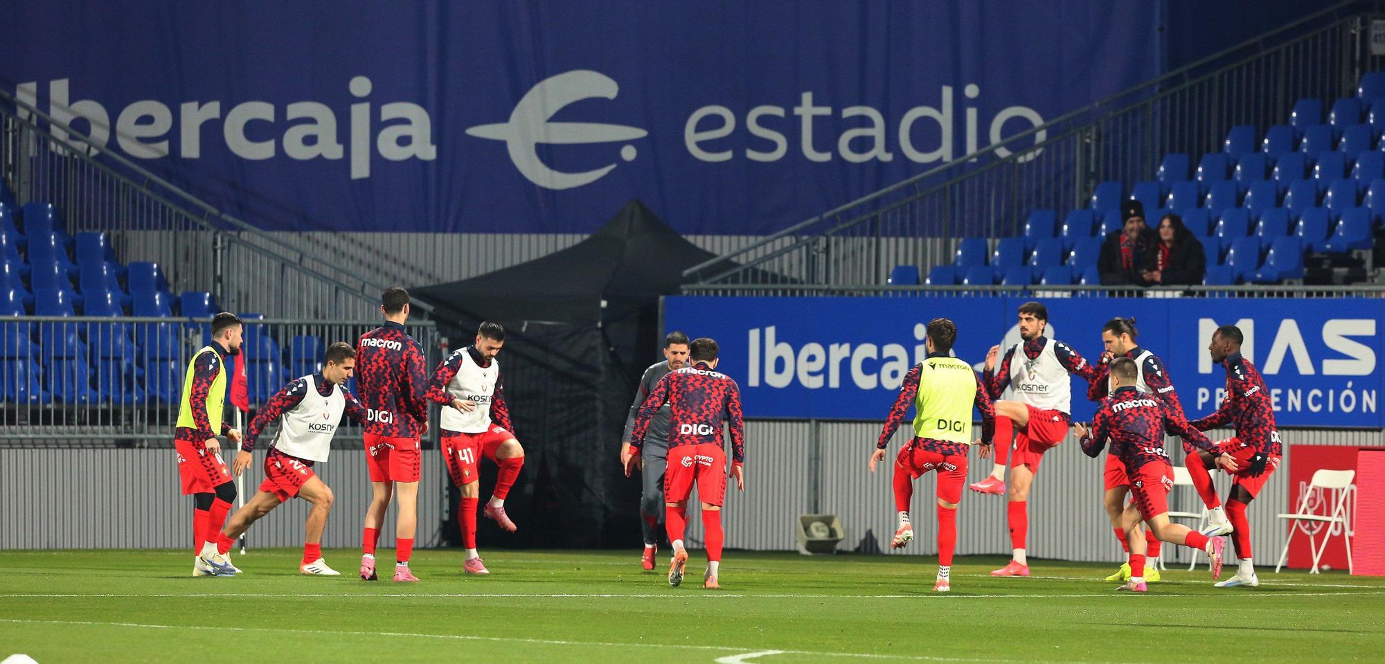 Fotos del CD Ebro - Osasuna en segunda ronda de la Copa del Rey
