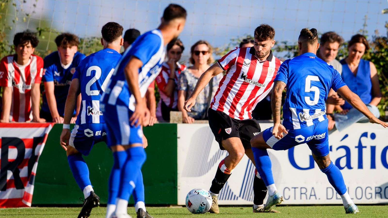 El Alavés-Athletic de pretemporada, en imágenes