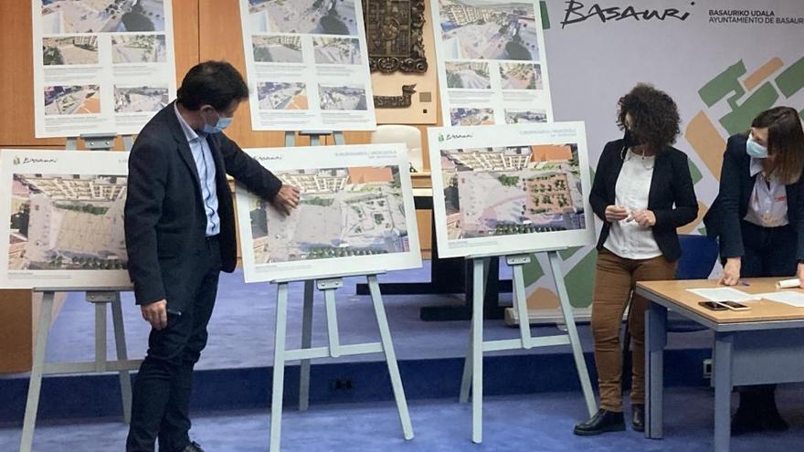 Los basauritarras elegirán el diseño de la nueva plaza San Fausto