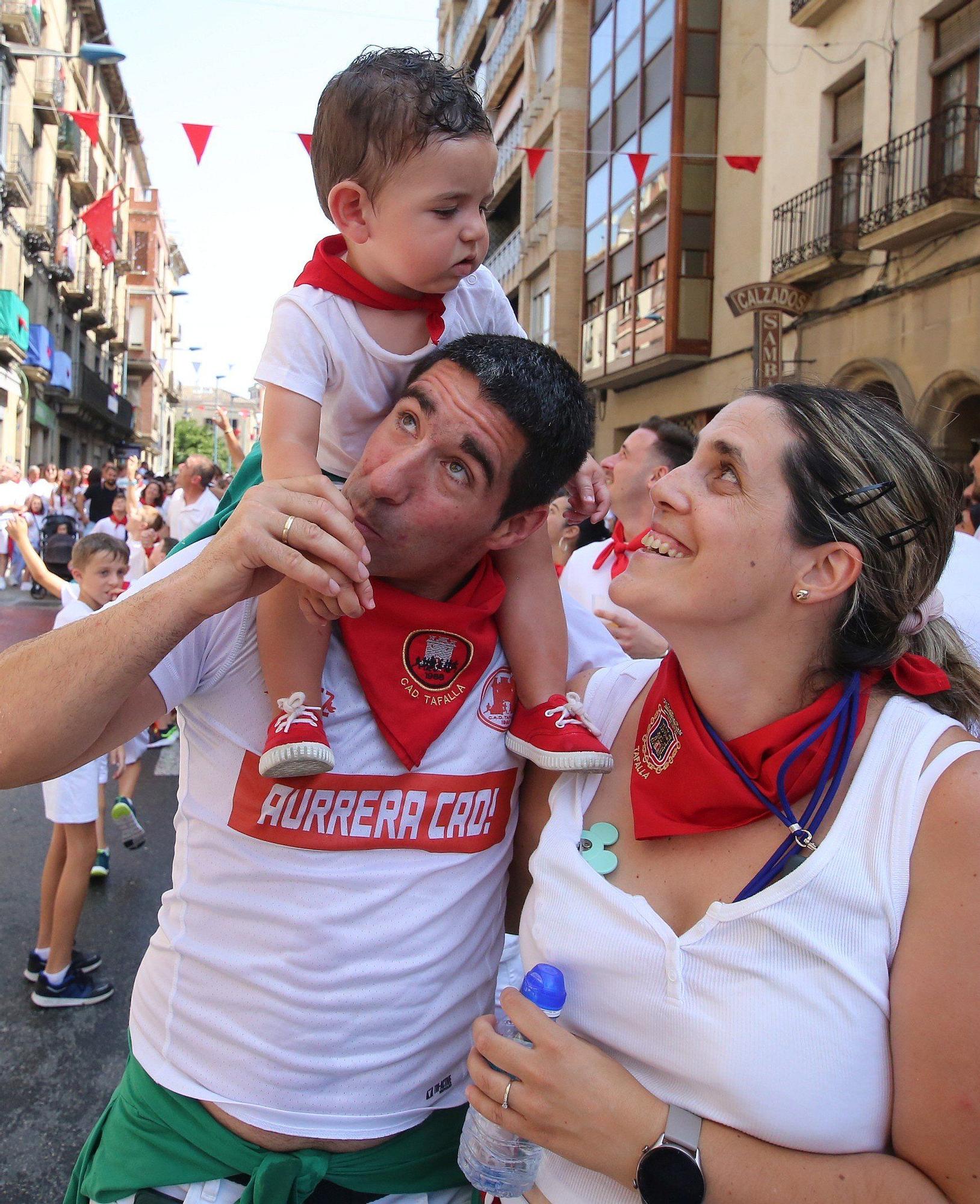 Fotos del chupinazo de Tafalla
