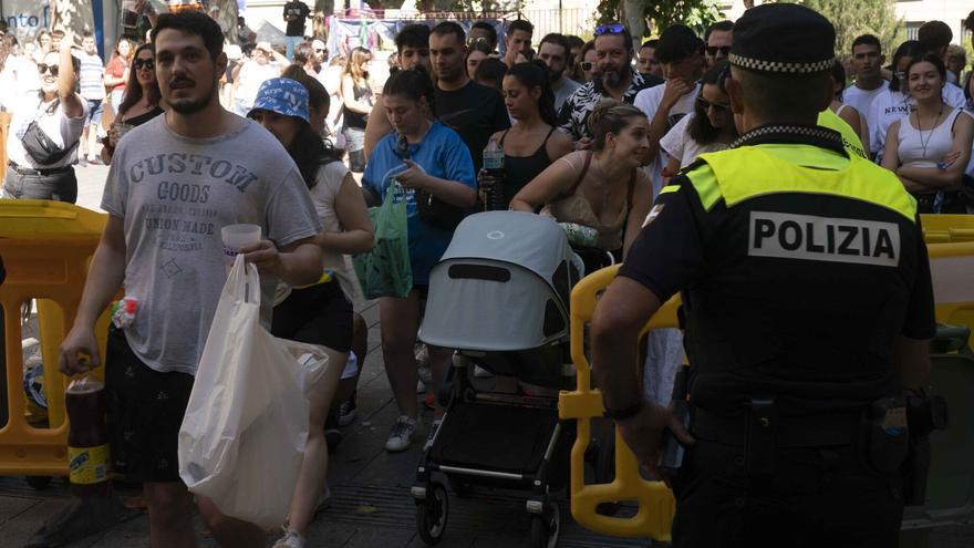 Habrá once accesos controlados a la bajada de Celedón