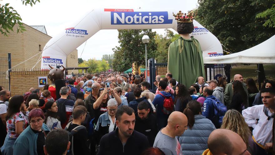 Fotos: Nafarroa Oinez 2025 en la ikastola Paz de Ziganda de Villava - Atarrabia
