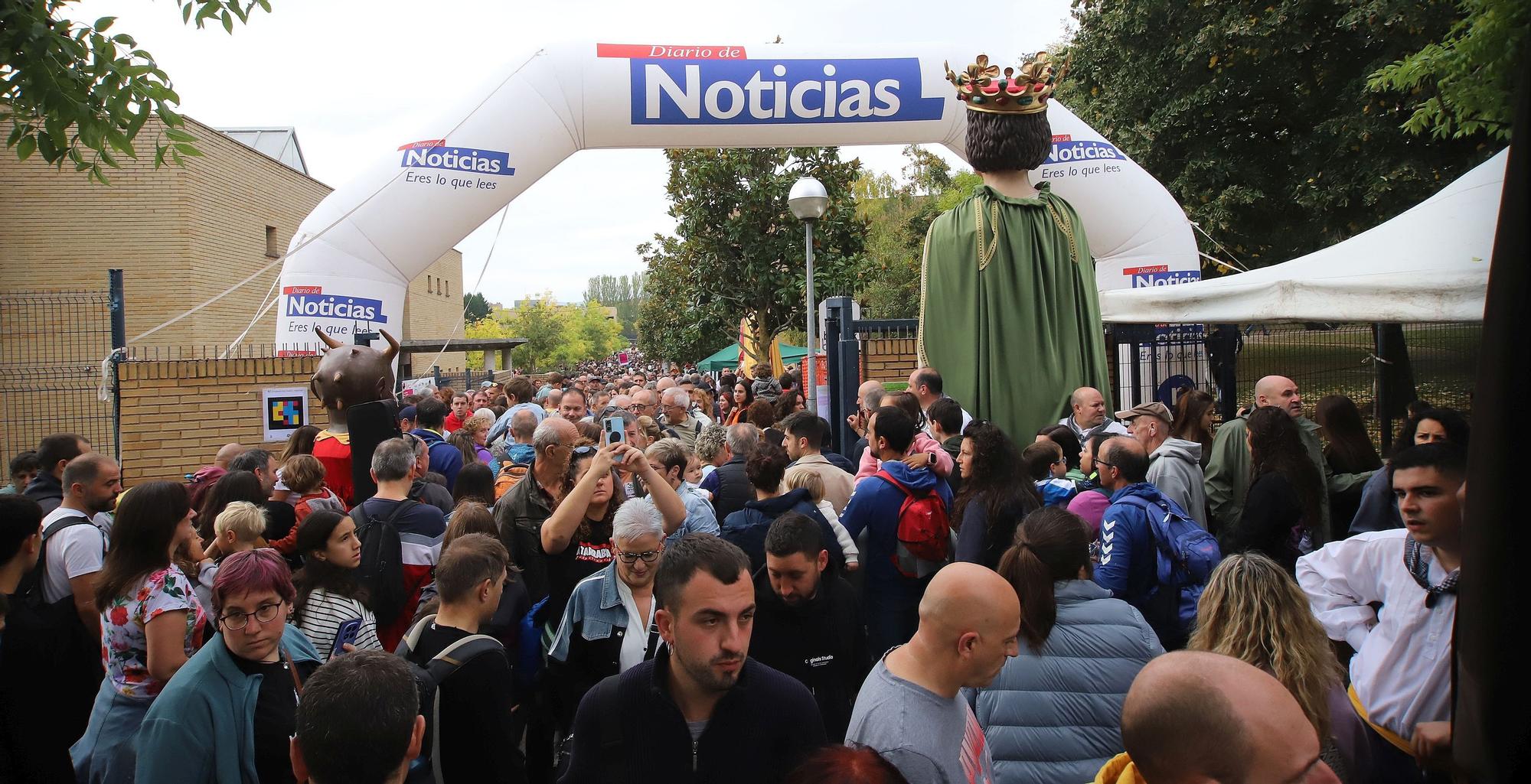 Fotos: Nafarroa Oinez 2025 en la ikastola Paz de Ziganda de Villava - Atarrabia