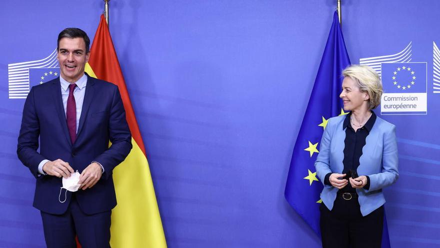 Von der Leyen y Sánchez comparten objetivo de precios energéticos razonables