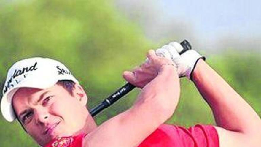 Borja Virto, durante un torneo.