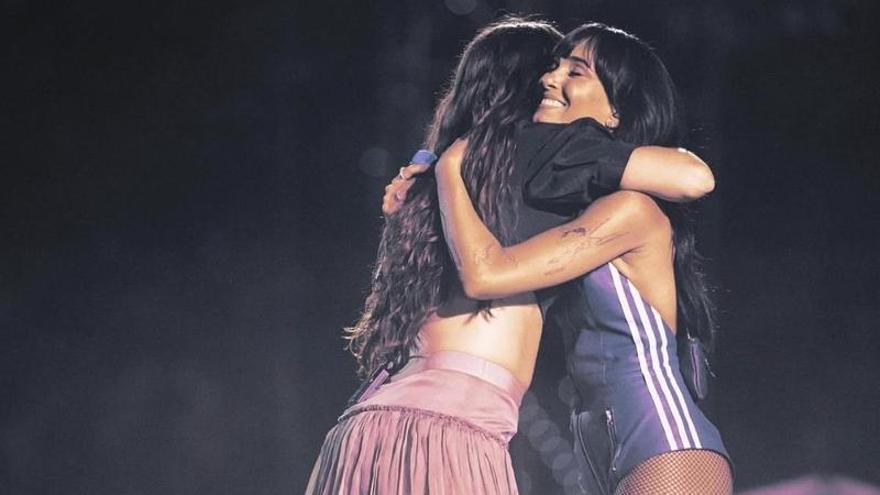 El esperado reencuentro entre Amaia y Aitana en su concierto en Madrid
